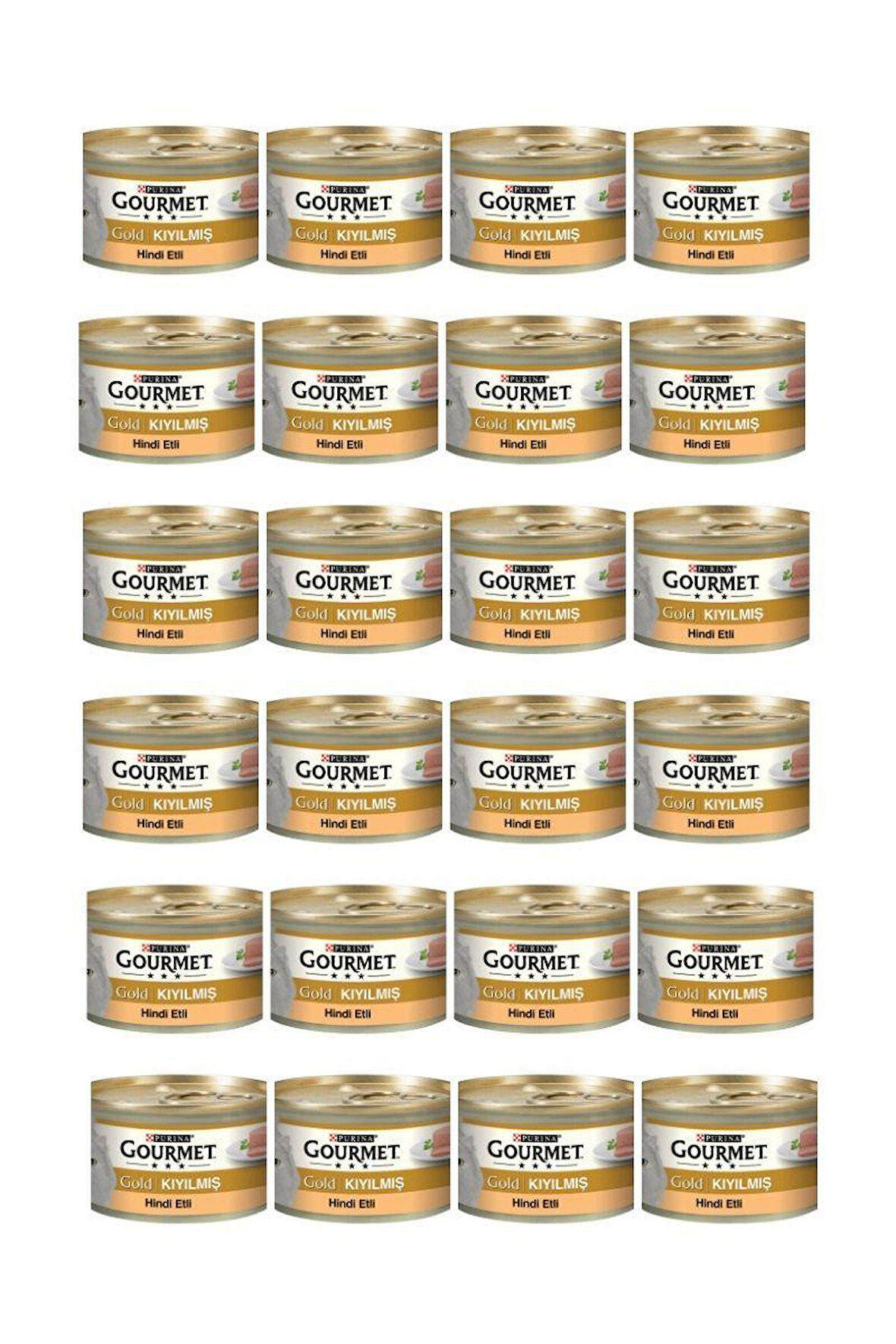 Gourmet Gold Kıyılmış Hindili Kedi Konservesi 85 Gr x 24 Adet