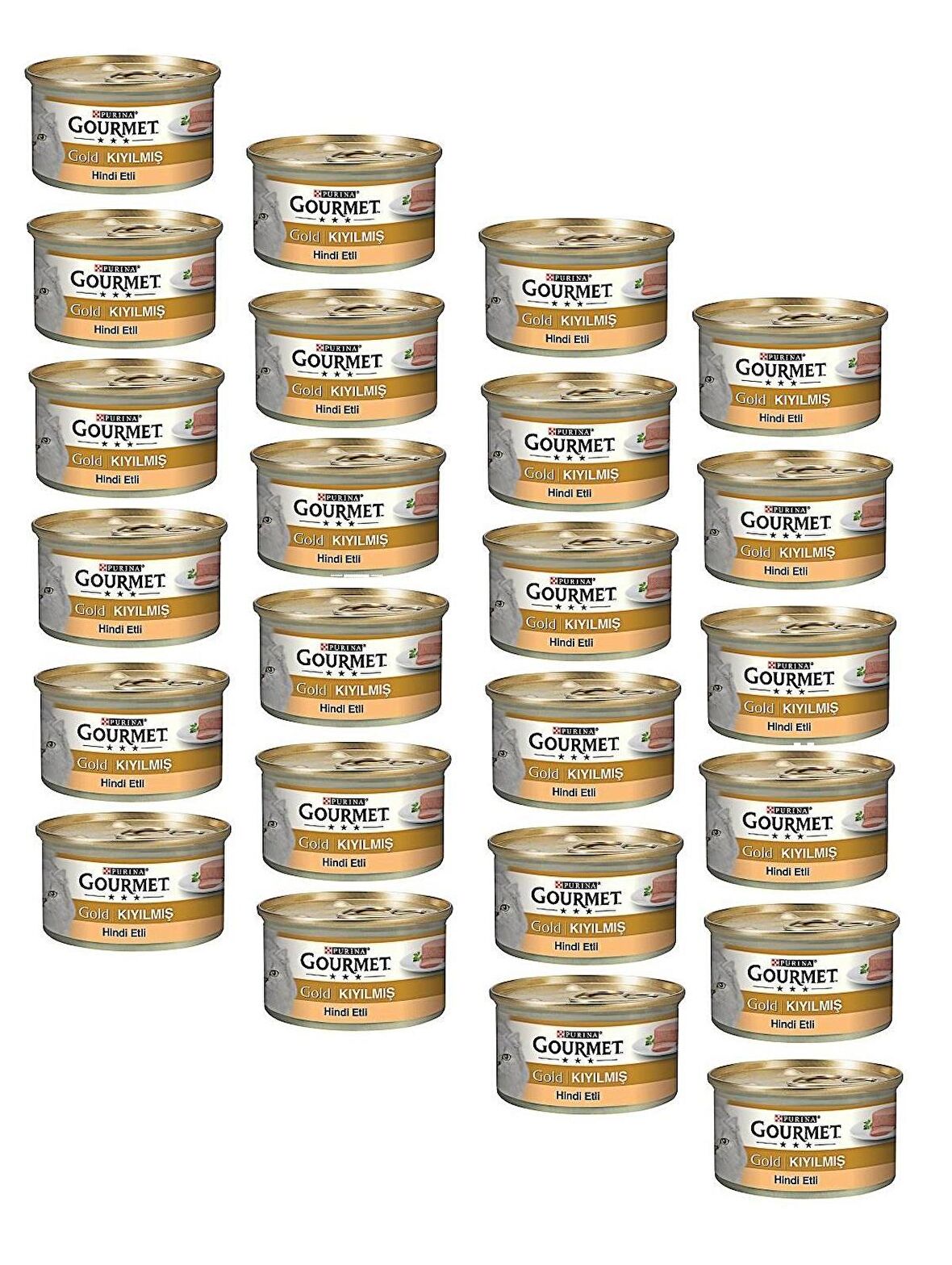 Gourmet Gold Kıyılmış Hindi Etli Kedi Konservesi 85 Gr (24 ADET)