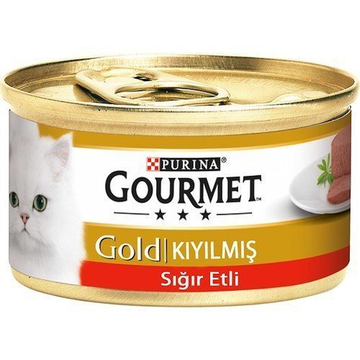 Gourmet Gold Kıyılmış Sığır Etli Kedi Konservesi 85gr x 24 Adet