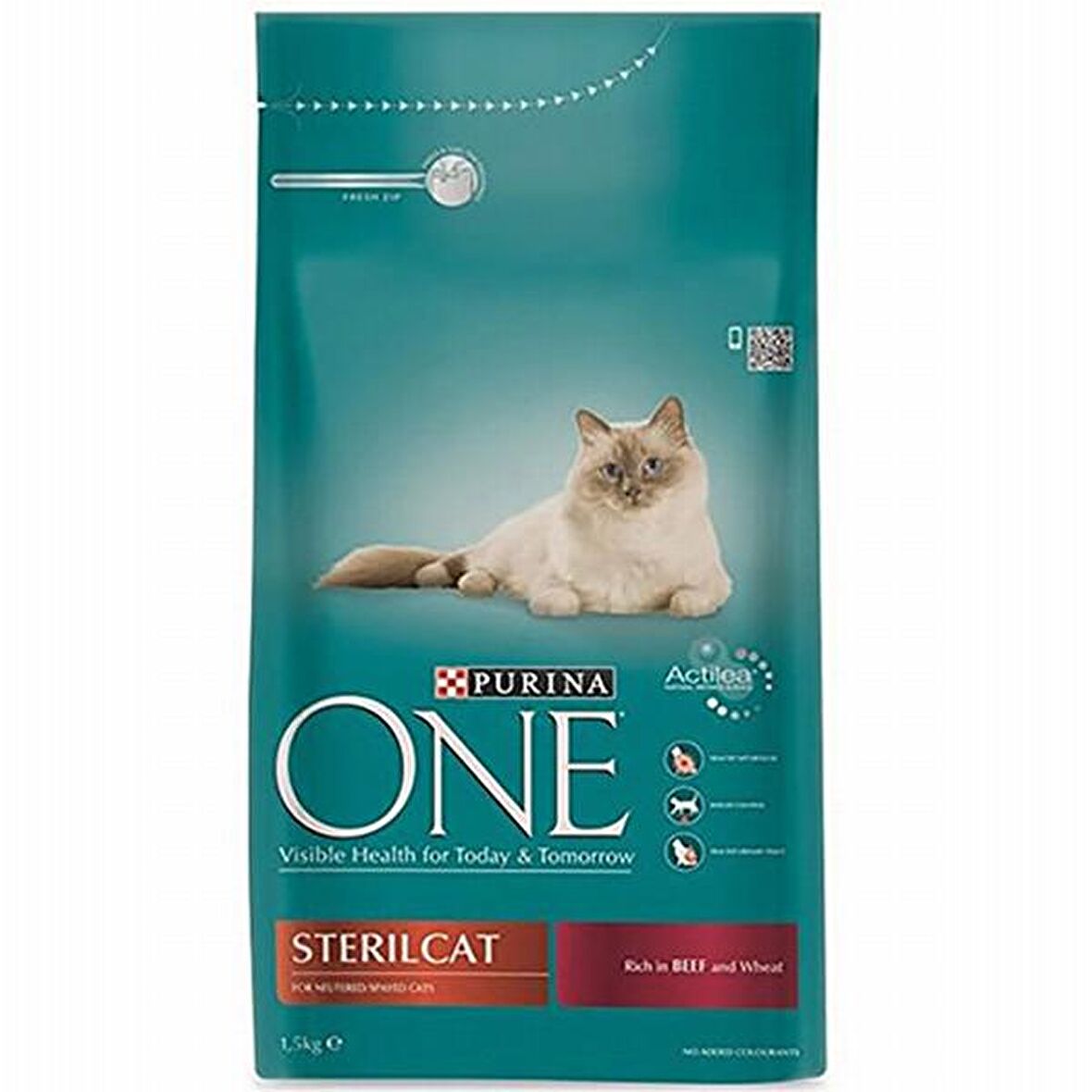 Purina One Sterilised Sığır Etli Kısırlaştırılmış Kedi Maması 1,5 Kg 