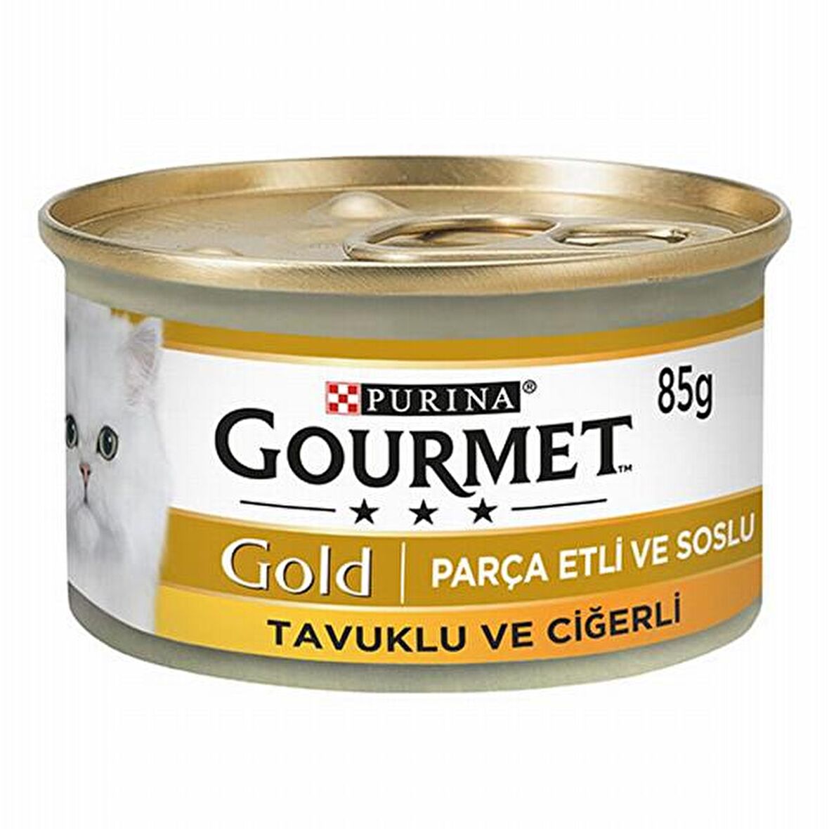 Gourmet Gold Tavuk Ciger Parça Etli Kedi Konservesi 85 Gr