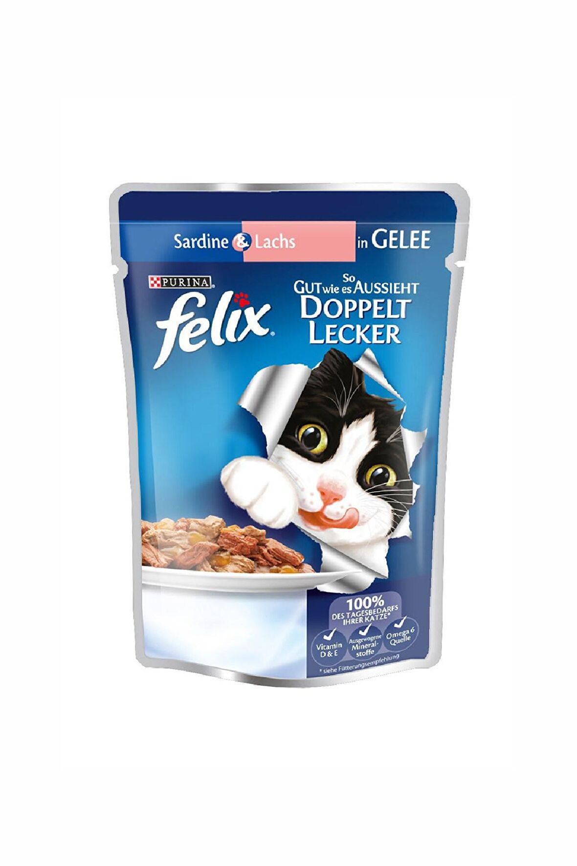 Felix Somonlu Sardalyalı Kedi Maması 100 Gr