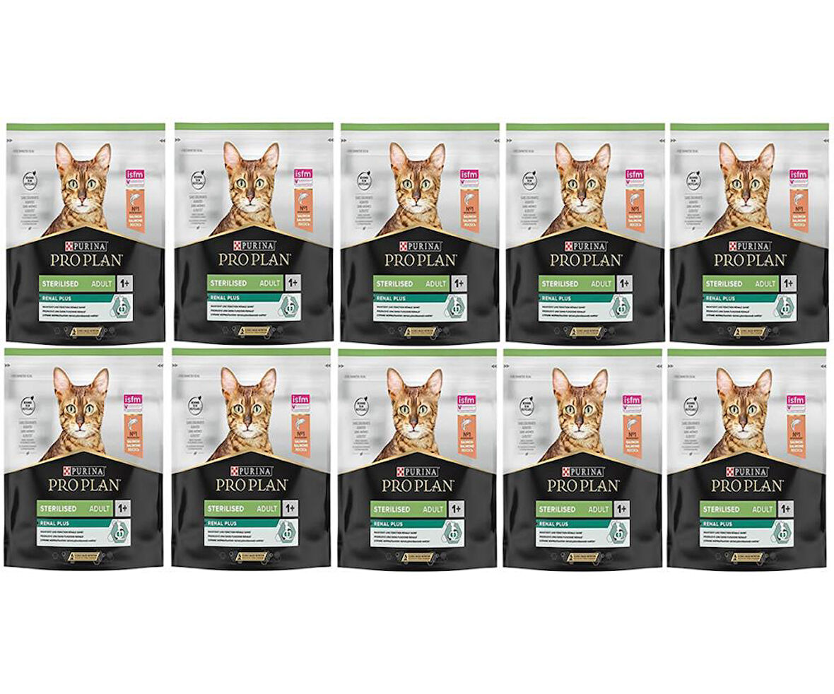 Proplan Sterilised Somon Kısır Kedi Maması 400 Gr*10 Adet