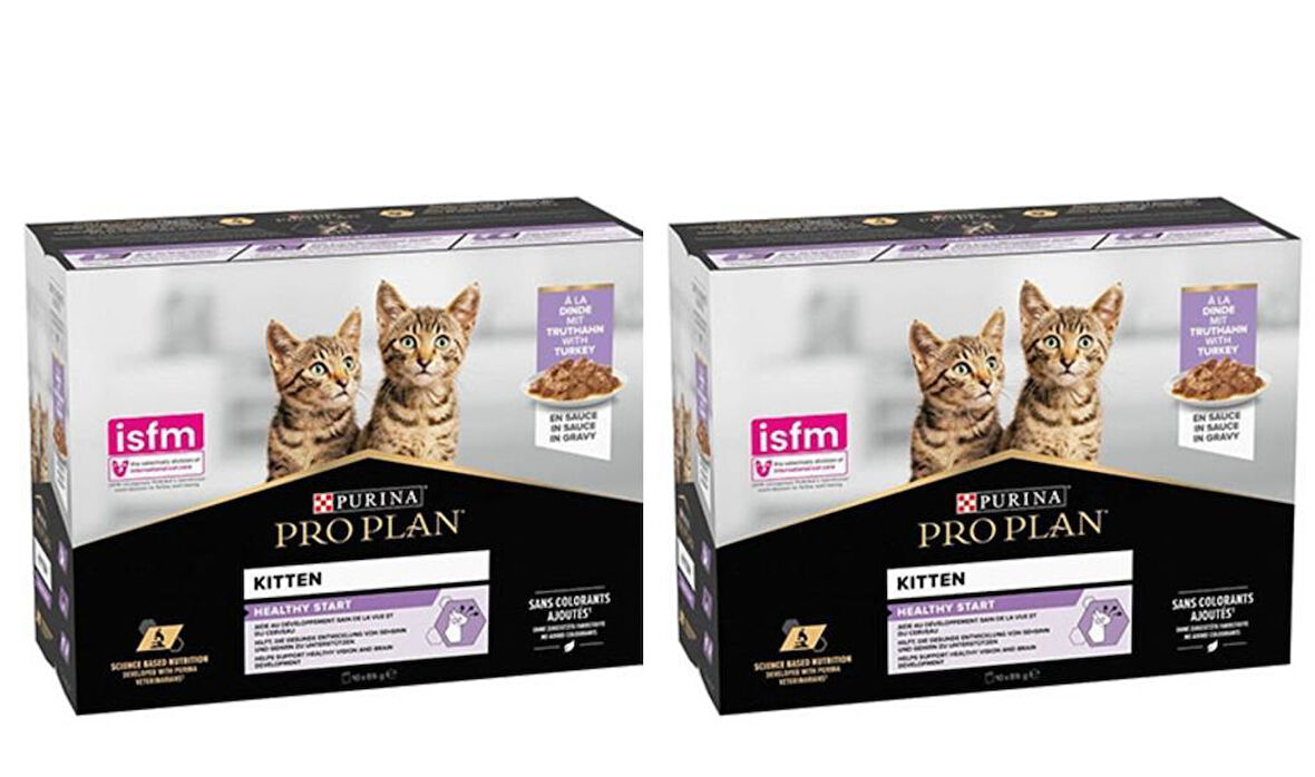 Pro Plan Pouch Sos İçinde Hindili Yavru Kedi Konservesi 85 Gr *20 Adet