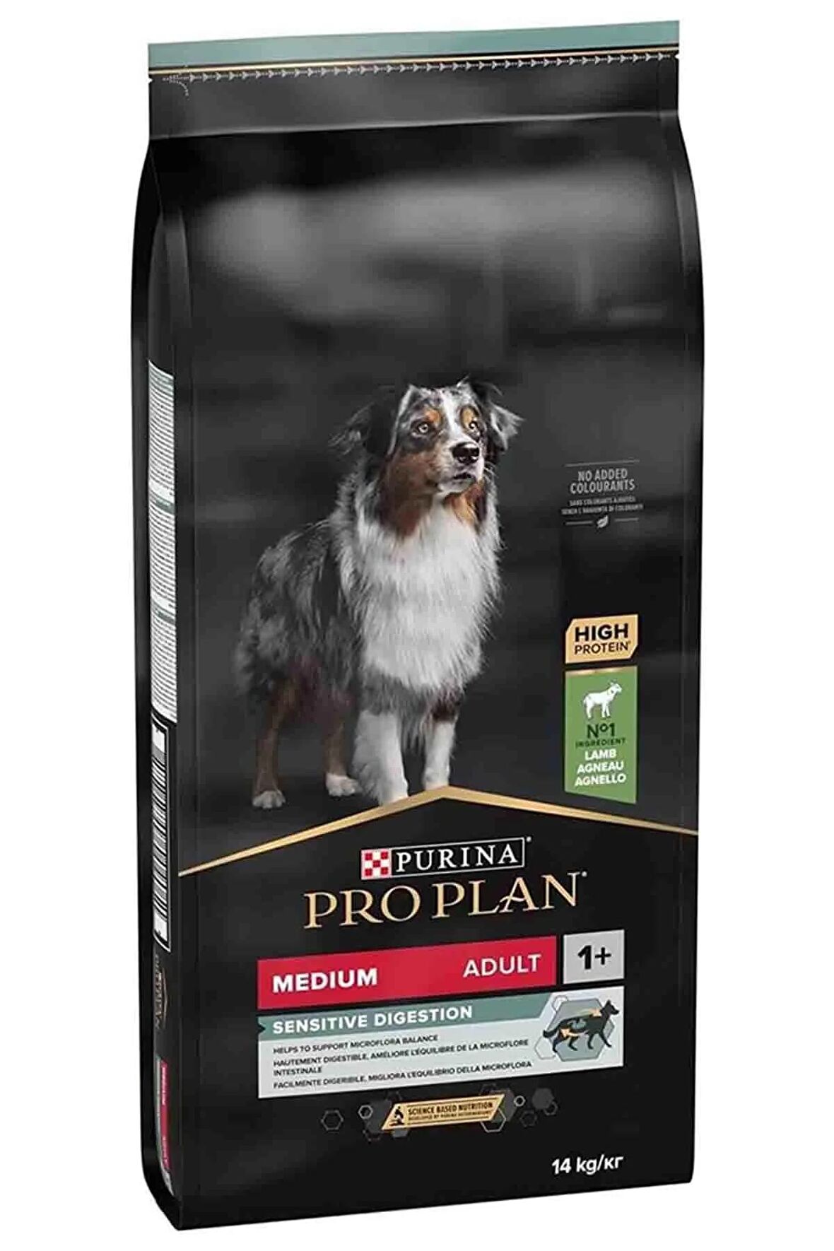 Pro Plan Medium Adult Sensitive Digestion Kuzulu Orta Irk Yetişkin Köpek Maması 3 X 1 Kg Açık Paket