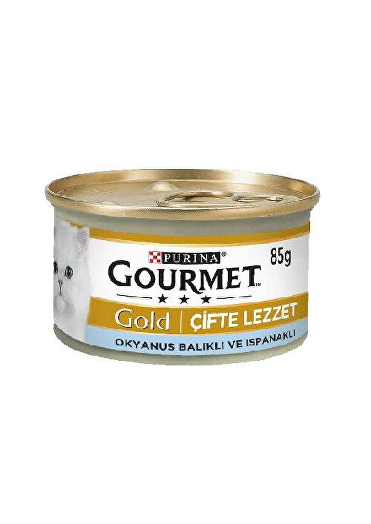 Gourmet Gold Balıklı Ispanaklı Kedi Konserve 85gr