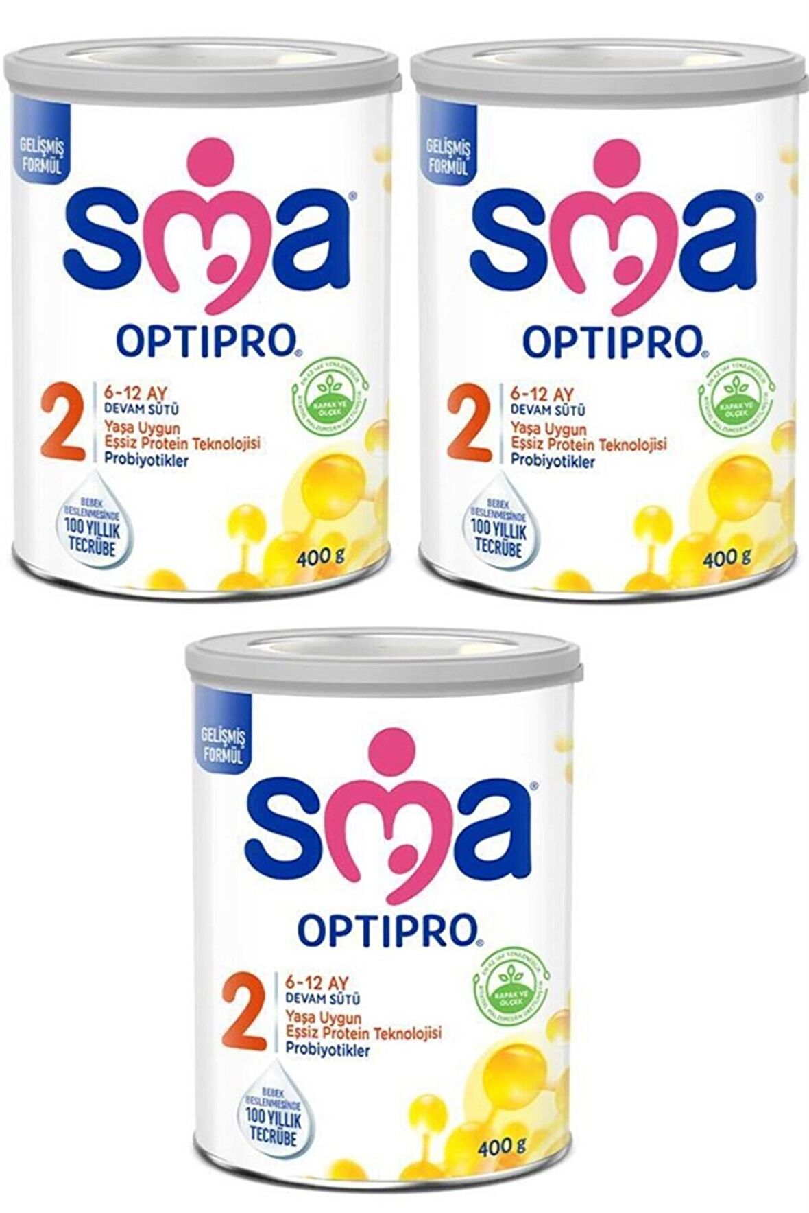 ETC. SMA 2 OPTİPRO PROBİYOTİK 400 GR X 3