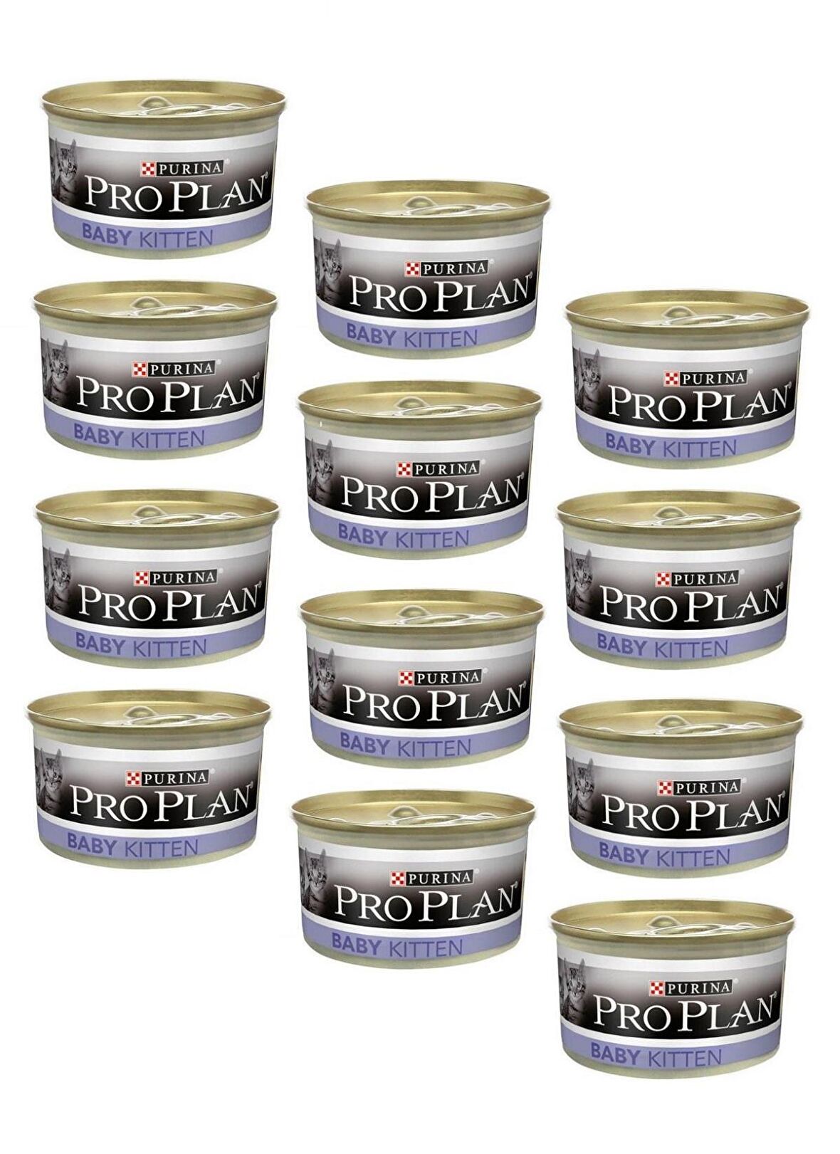 Pro Plan Baby Kitten Yavru Tavuklu Kedi Konservesi 85 Gr (12 ADET)