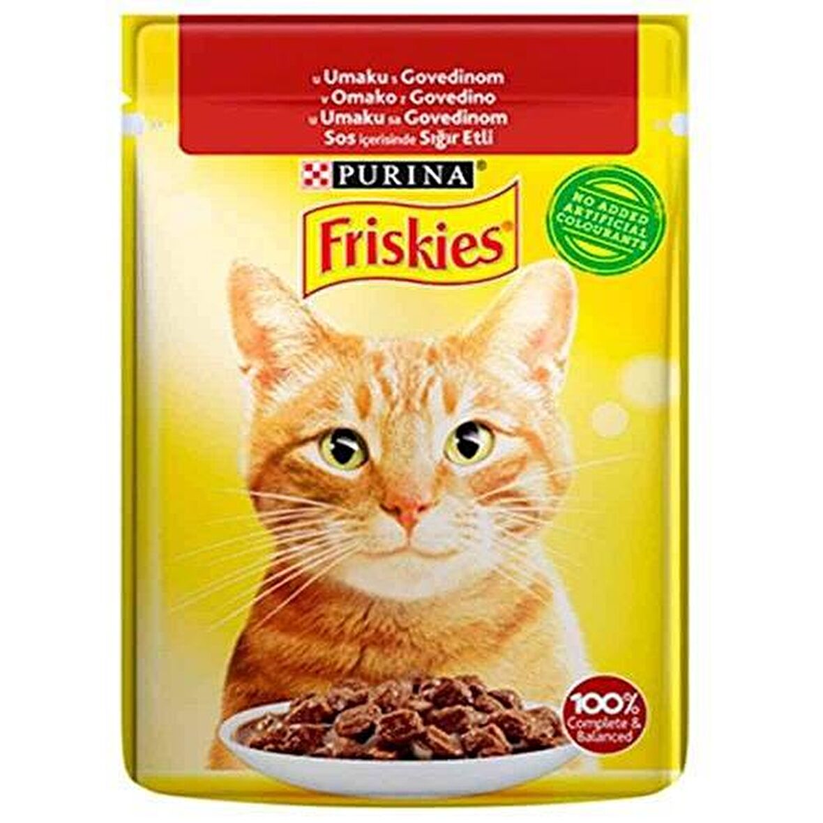 Friskies Sığır Etli Kedi Konservesi 85 Gr