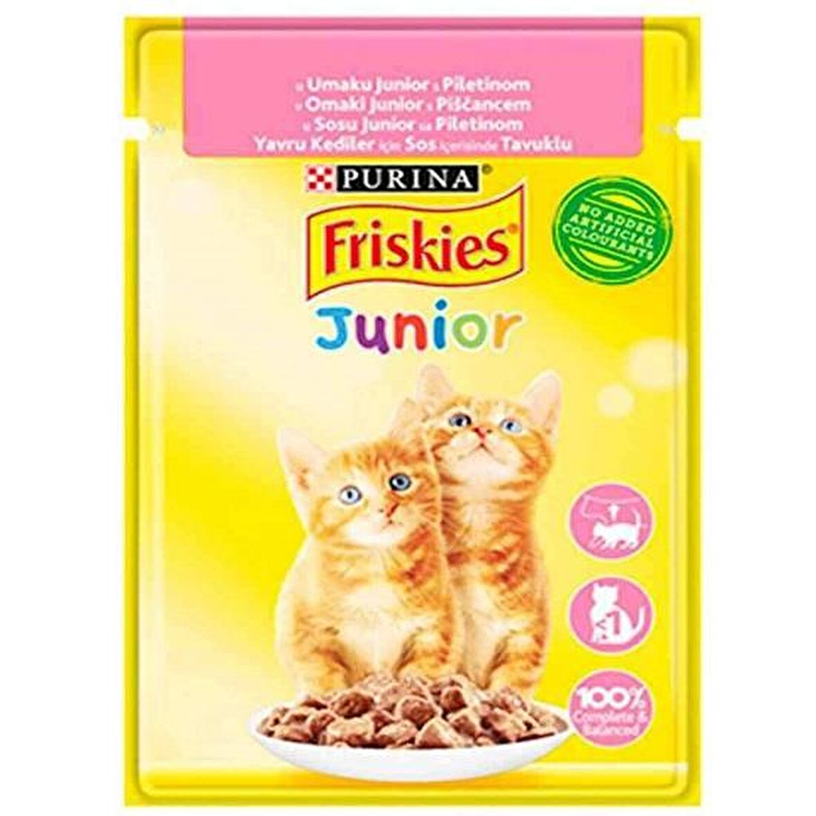 Friskies Yavru Kedi Konservesi Tavuklu 85 Gr