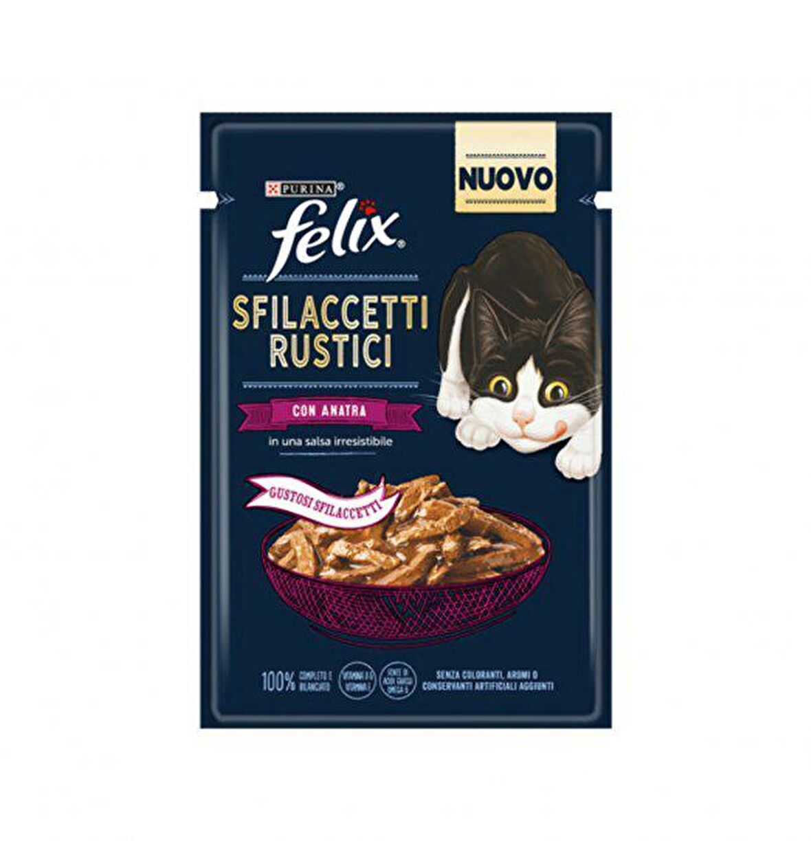 Felix Ördekli Sos İçinde Kedi Yaş Mama 80 gr