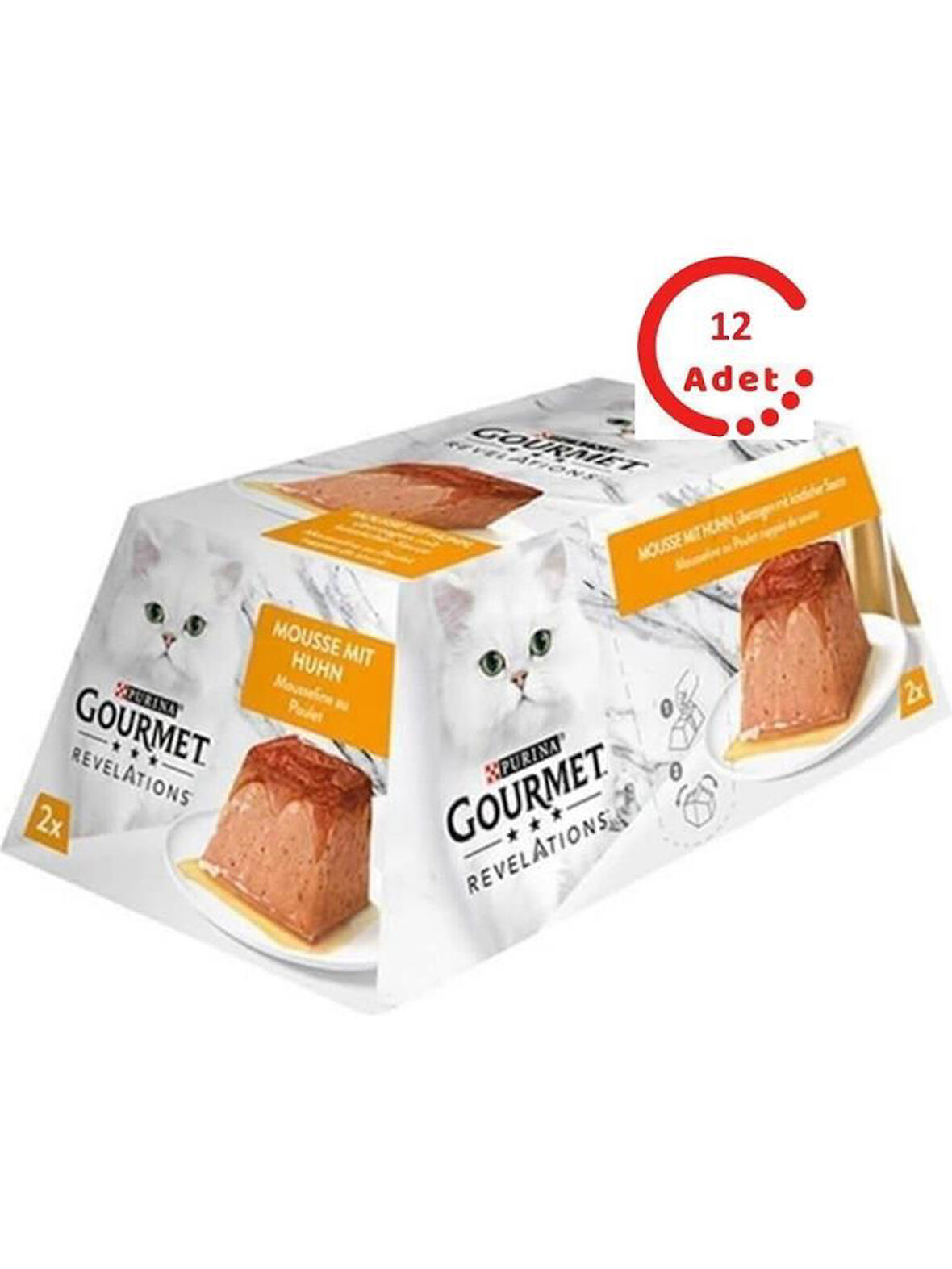 Gourmet Revelations Tavuklu Kedi Konservesi 2x57gr*12 Adet