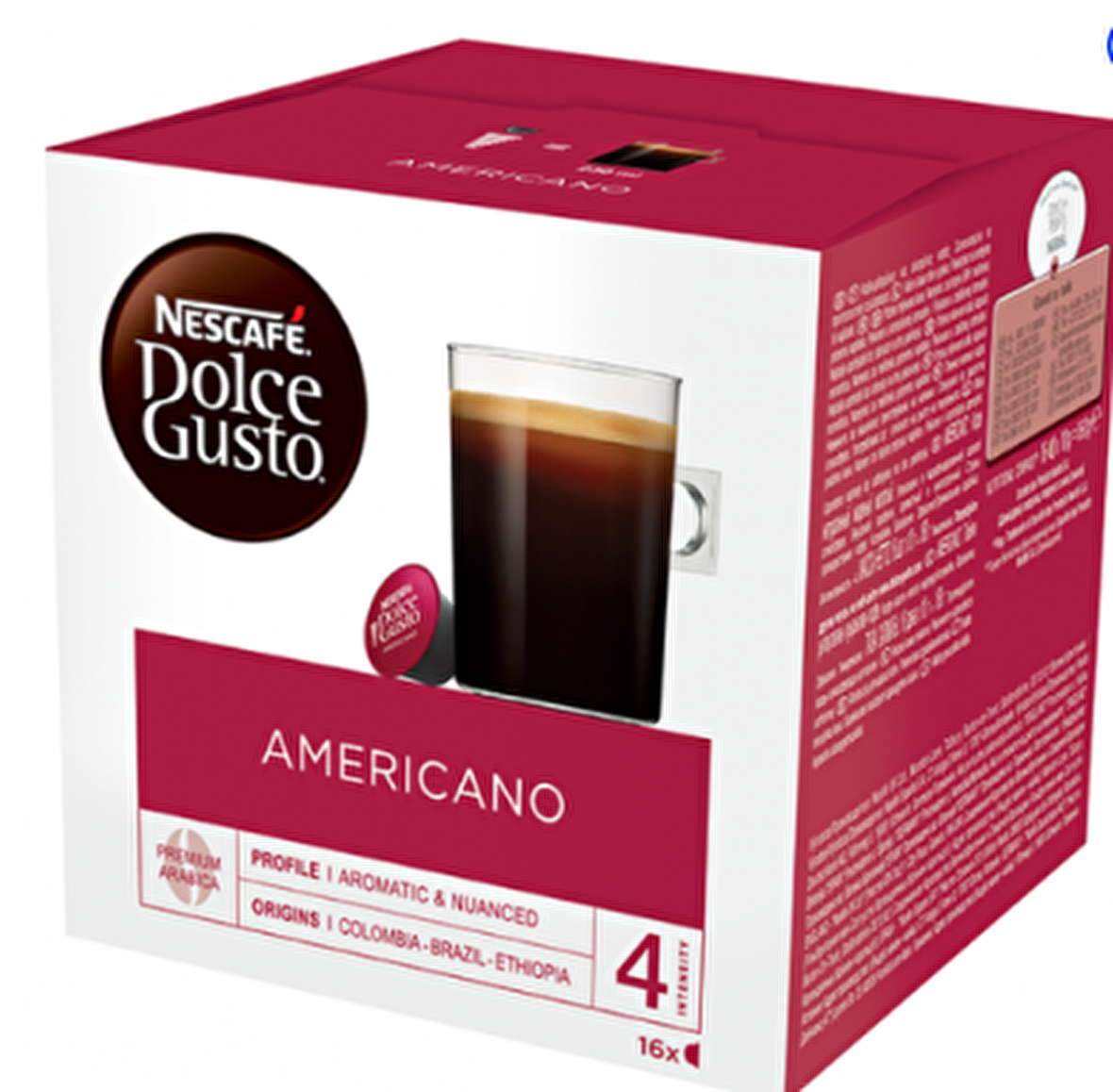 Nescafe Dolce Gusto Coffee Americano 16 Kapsül