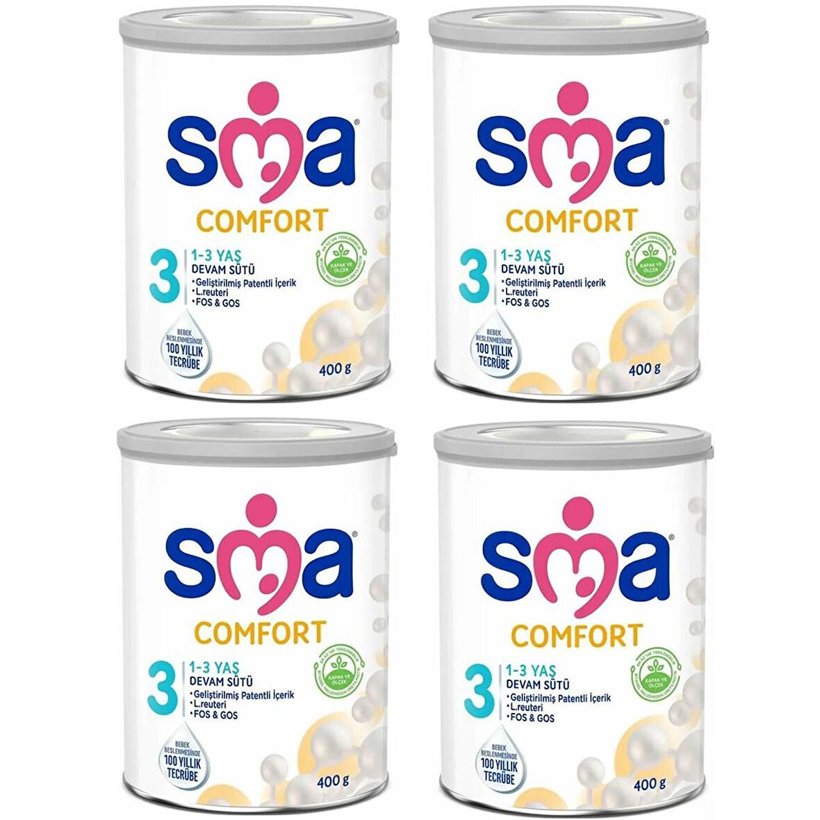 Sma Comfort 3 Devam Sütü 400 gr 4 ADET