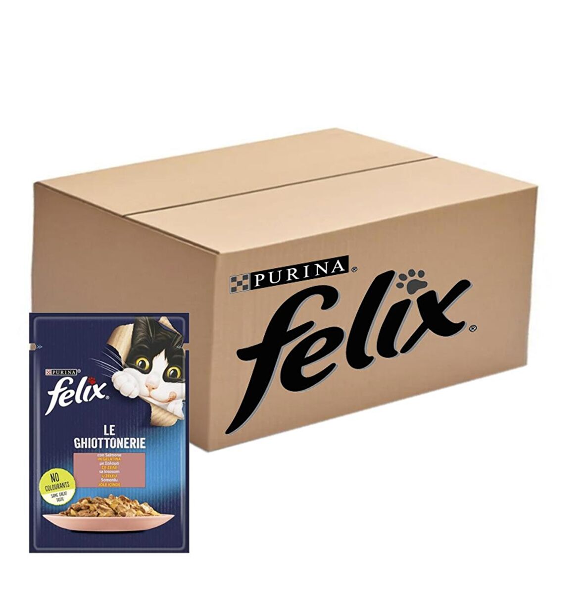 Felix Somonlu Yetişkin Kedi Konservesi 85 g (26 Adet)