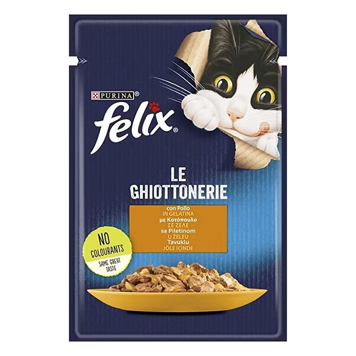 Felix Tavuklu Kedi Yaş Mama 85 Gr X 24 Adet