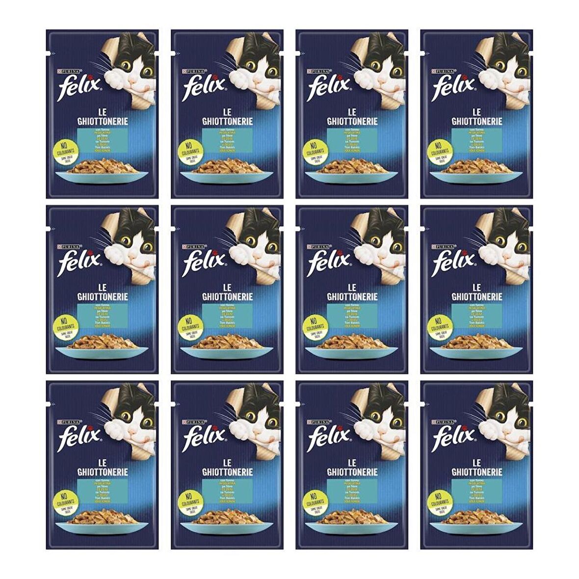 Felix Ton Balıklı Yetişkin Kedi Konservesi 85 Gr X 12 Adet 