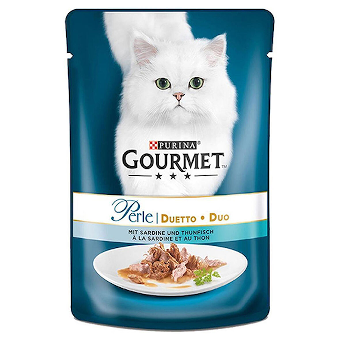 Gourmet Perle Izgara Ton Balık Yetişkin Kedi Pouch 26x85 Gr 