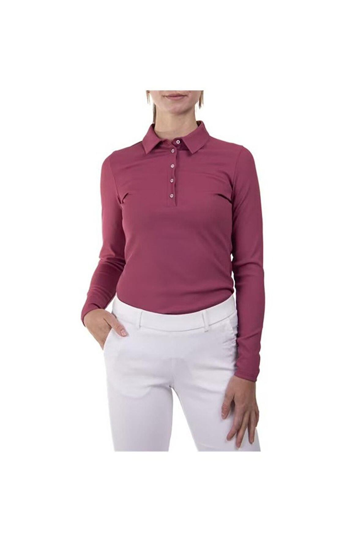 Kjus Celin Polo Uzun Kollu Kadın Tshirt