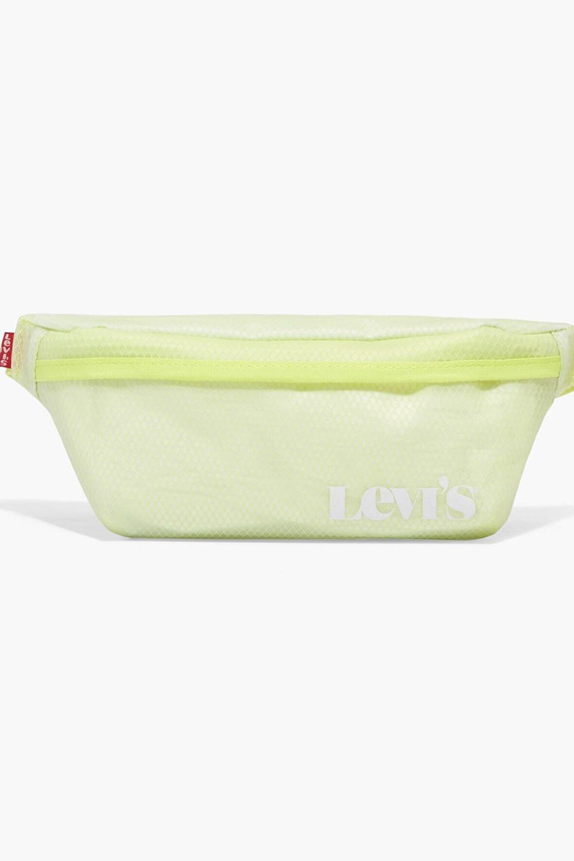 Levi's® Unisex Small Banana Sling Şeffaf Sarı Çanta - Vintage Modern Logo- 38115-0113