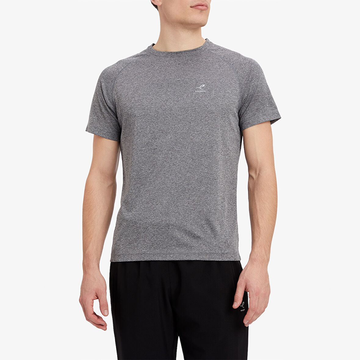 Energetics Erkek Gri Koşu T-Shirt