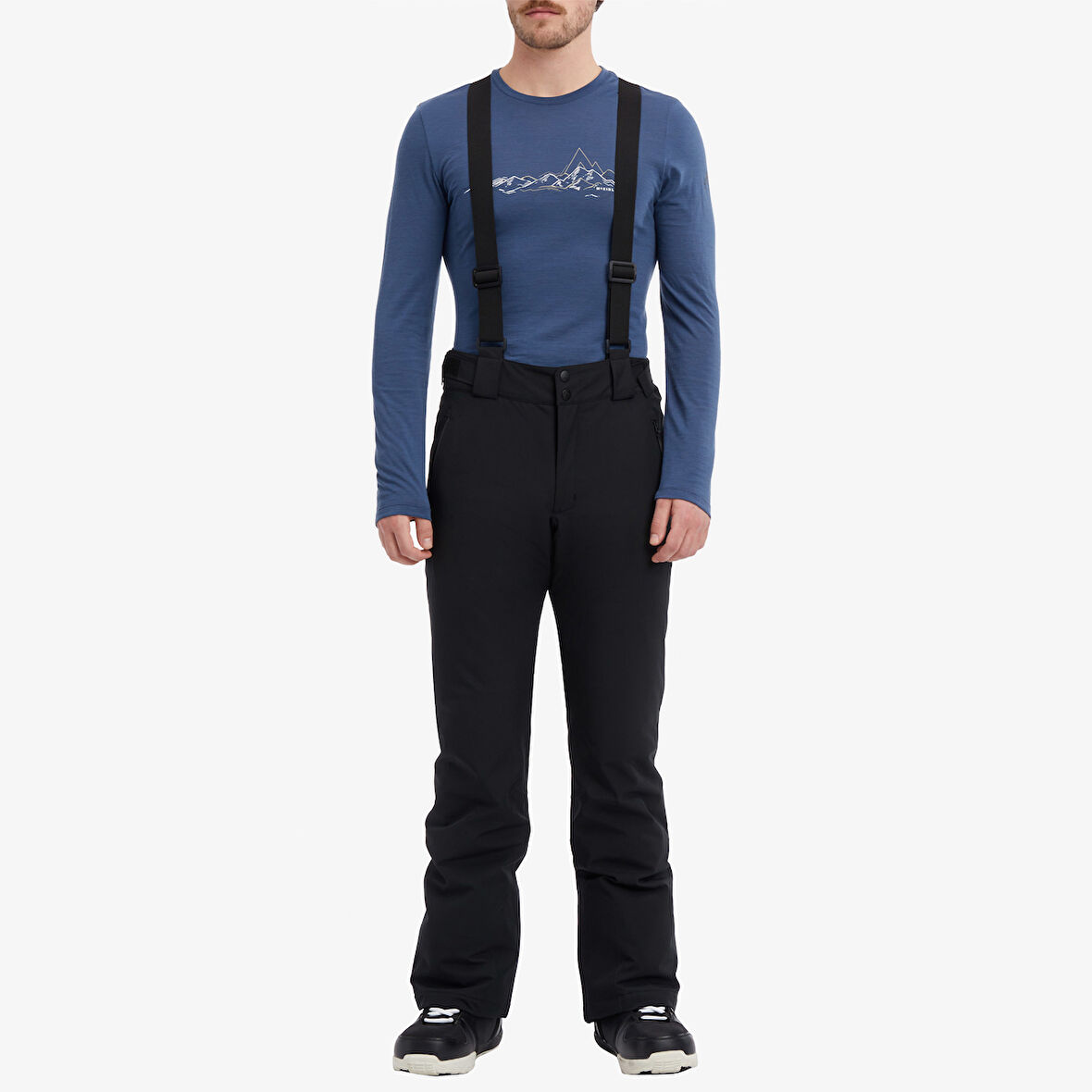 Mc Kinley Dave II Erkek Siyah Kayak Pantolonu