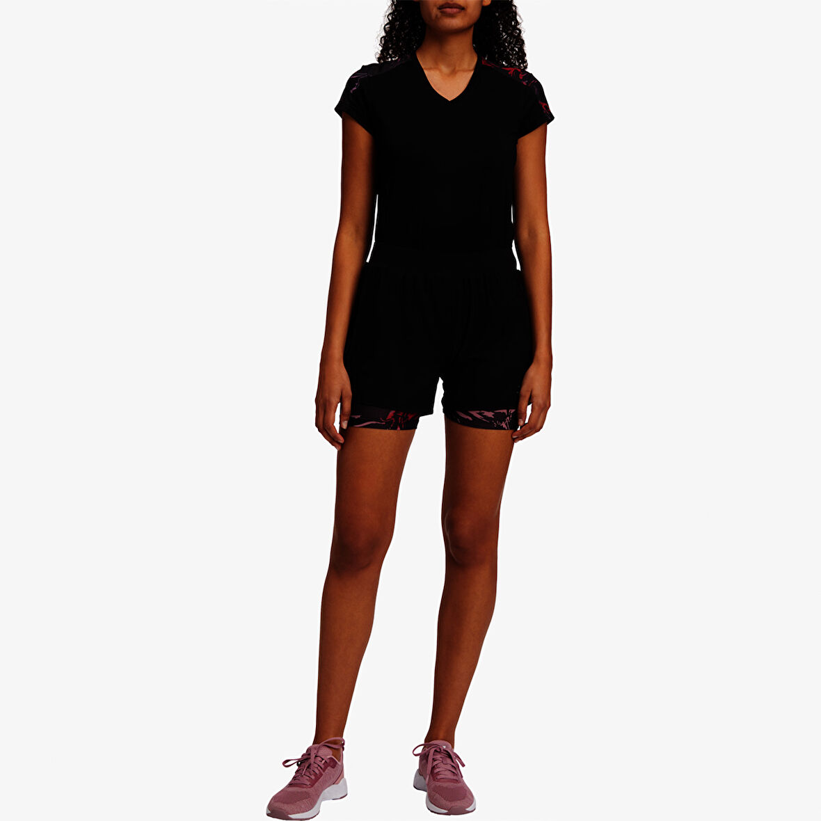 Energetics Kadın Siyah Antrenman Şortu