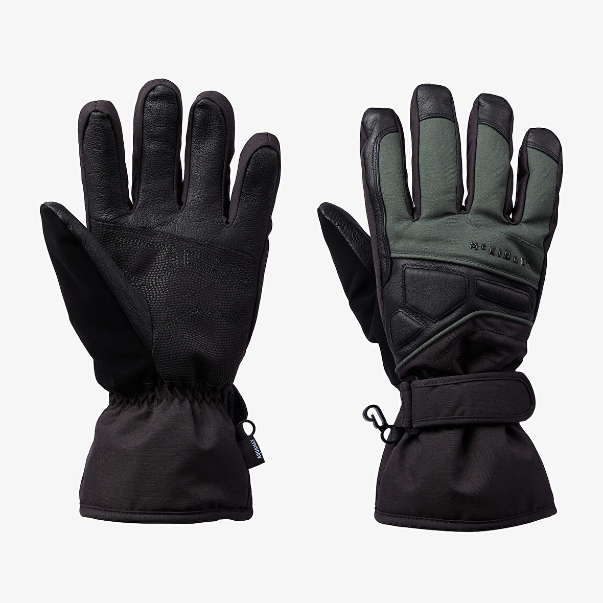 Mc Kinley Morello Erkek Siyah-Yeşil Kayak Eldiveni