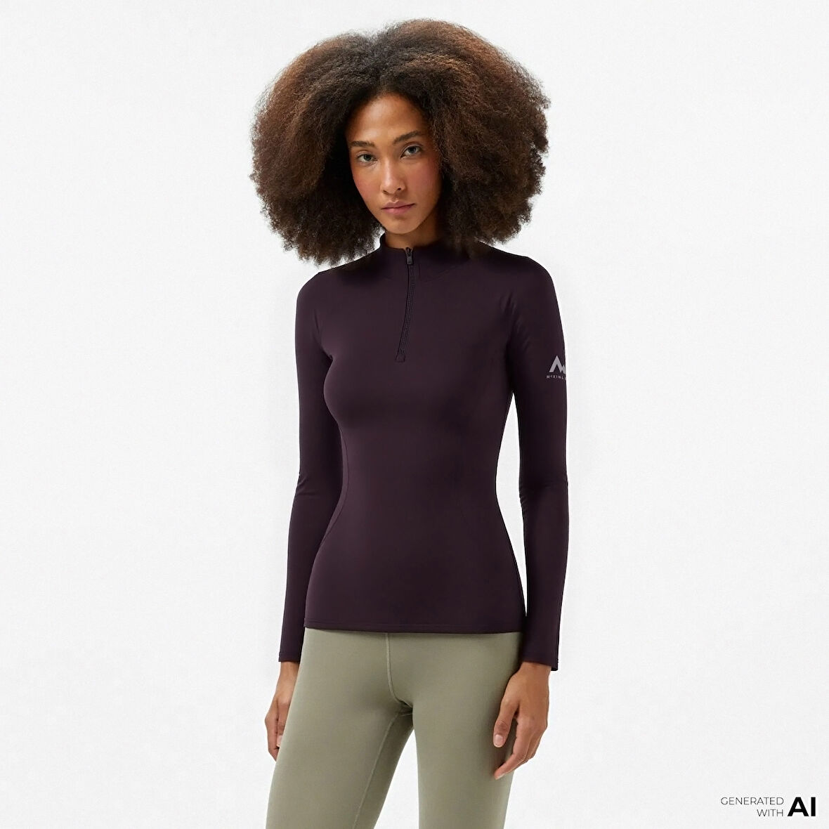 Mc Kinley Wadena II Termal Kadın Siyah Uzun Kollu T-Shirt