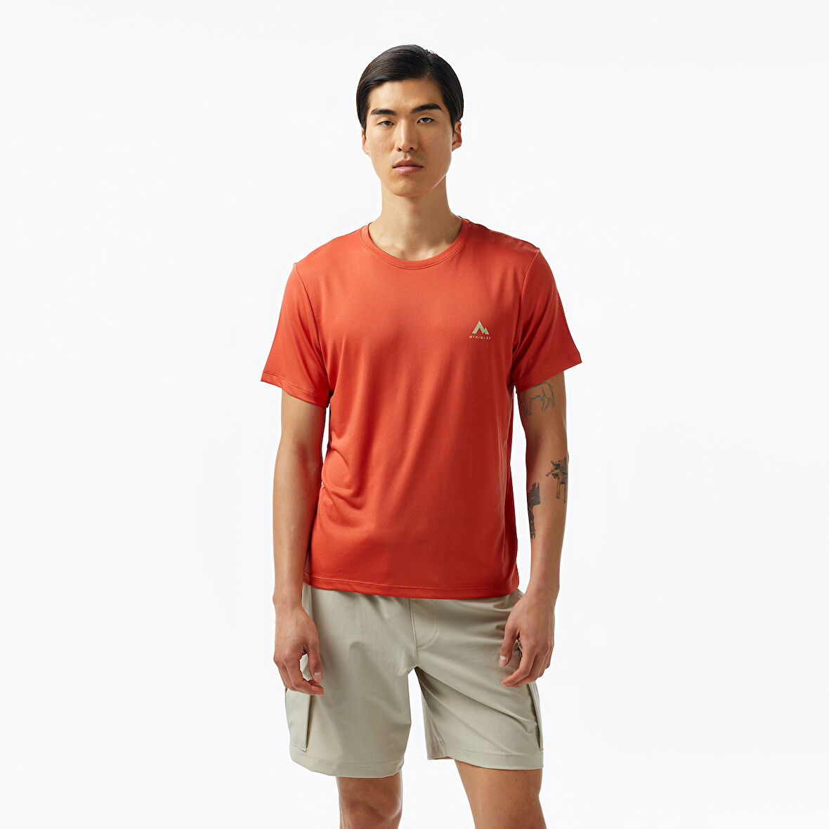 Mc Kinley Ally Erkek Gri T-Shirt