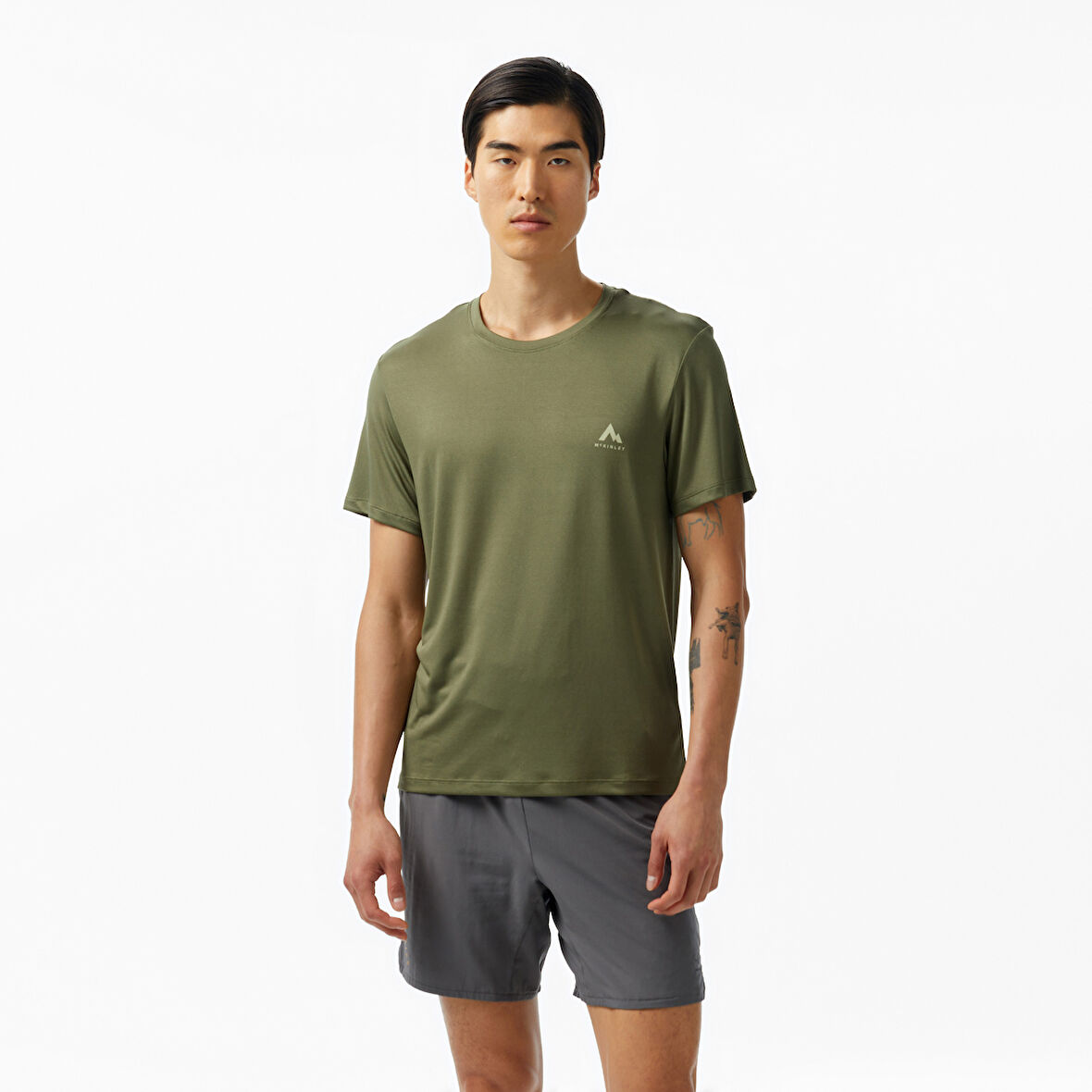 Mc Kinley Ally Erkek Gri T-Shirt