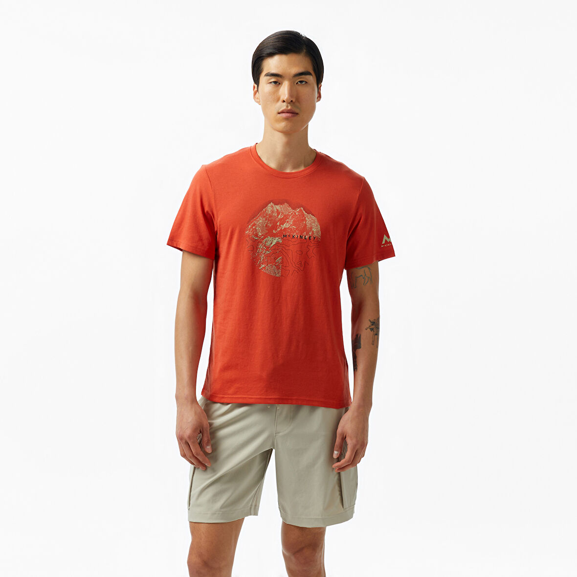 Mc Kinley Galla Erkek Gri T-Shirt