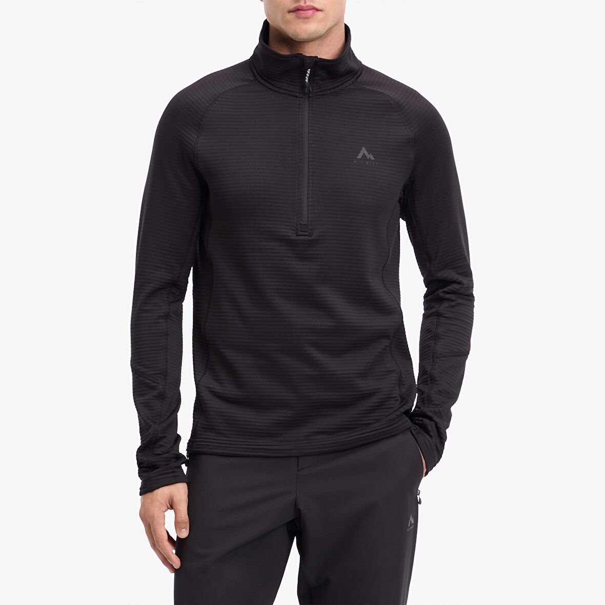 Mc Kinley Sylvin M Erkek Siyah Outdoor Polar