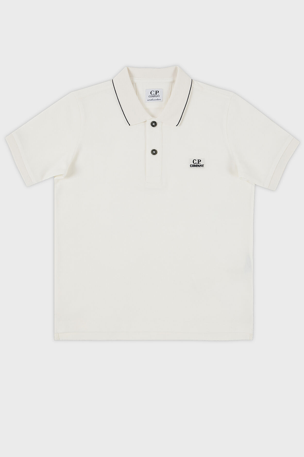 C.P. Company Çocuk Polo Yaka T Shirt 10CKPL023 005263W 103