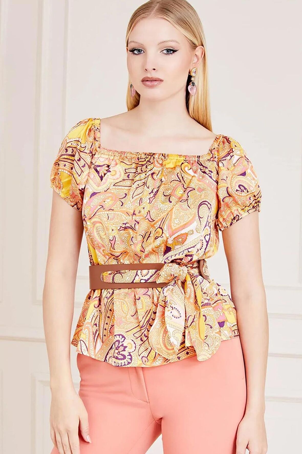 Guess Marcıano Penny Kadın Top Bluz 2YGH077099Z