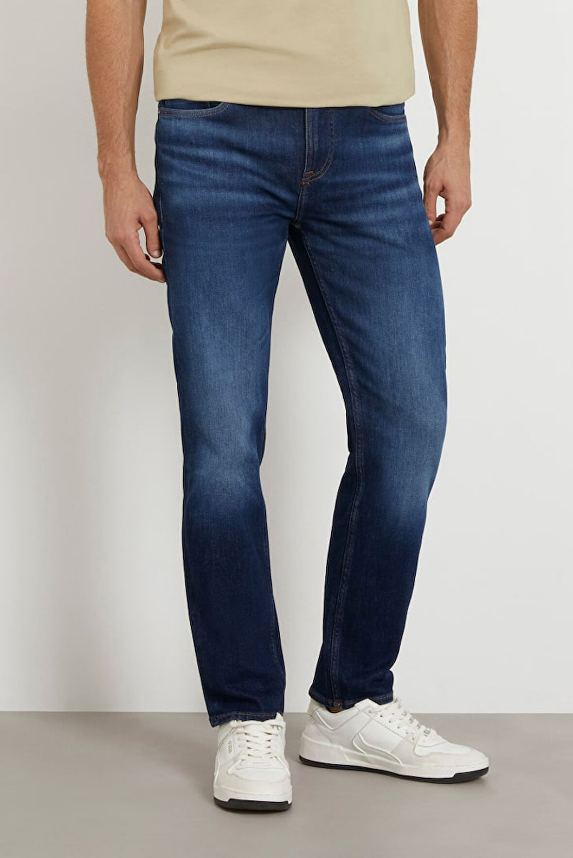 Erkek Angels Slim Jean Pantolon - Koyu Mavi | 30/30