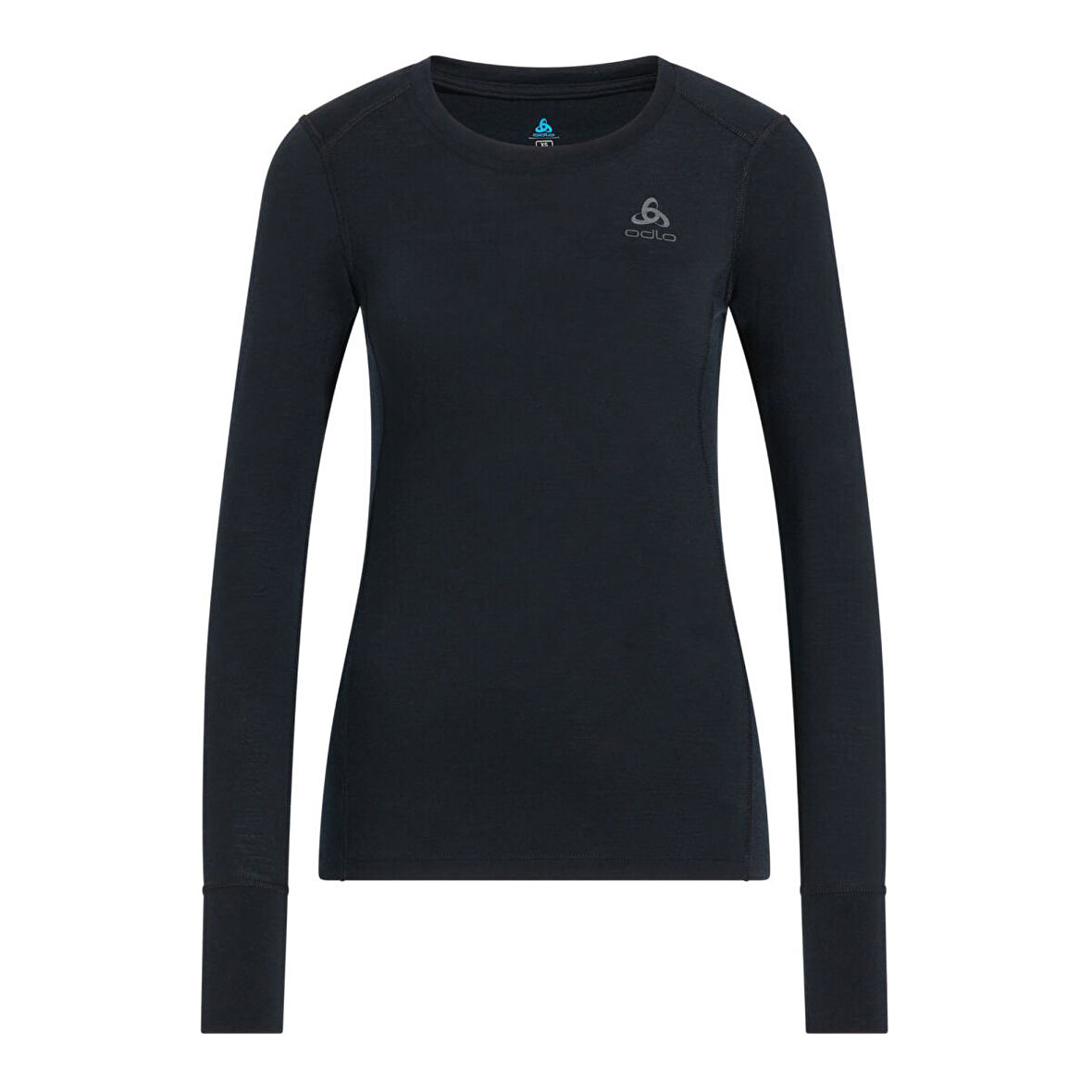Odlo Merino 200 Termal Kadın Üst İçlik Siyah