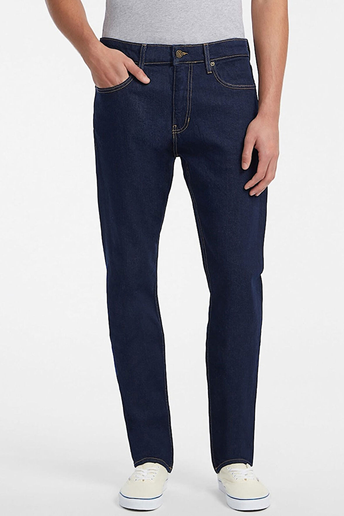 Erkek GJ G14 Normal Bel Slim Jeans - Lacivert | 29