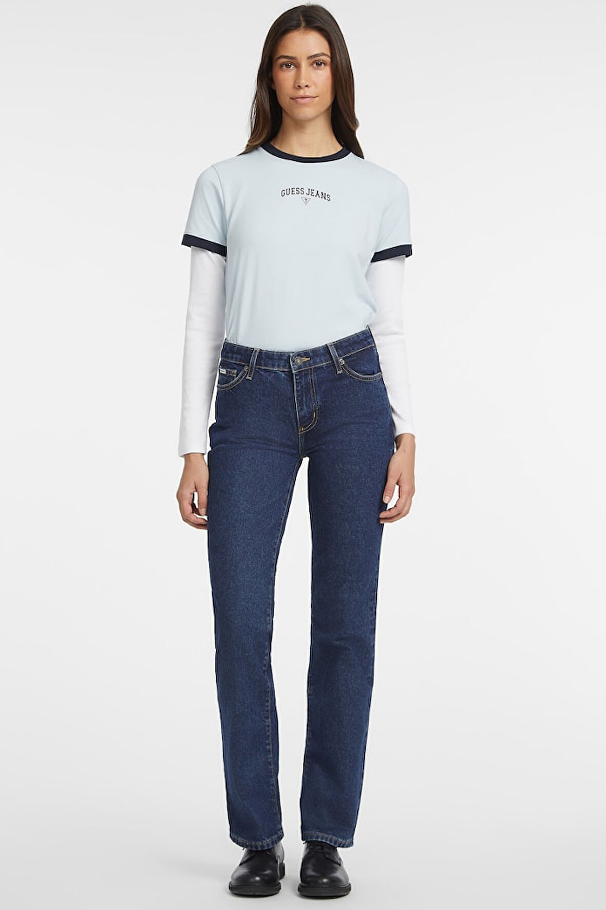 Kadın Normal Bel Straight Jean - Lacivert | 31