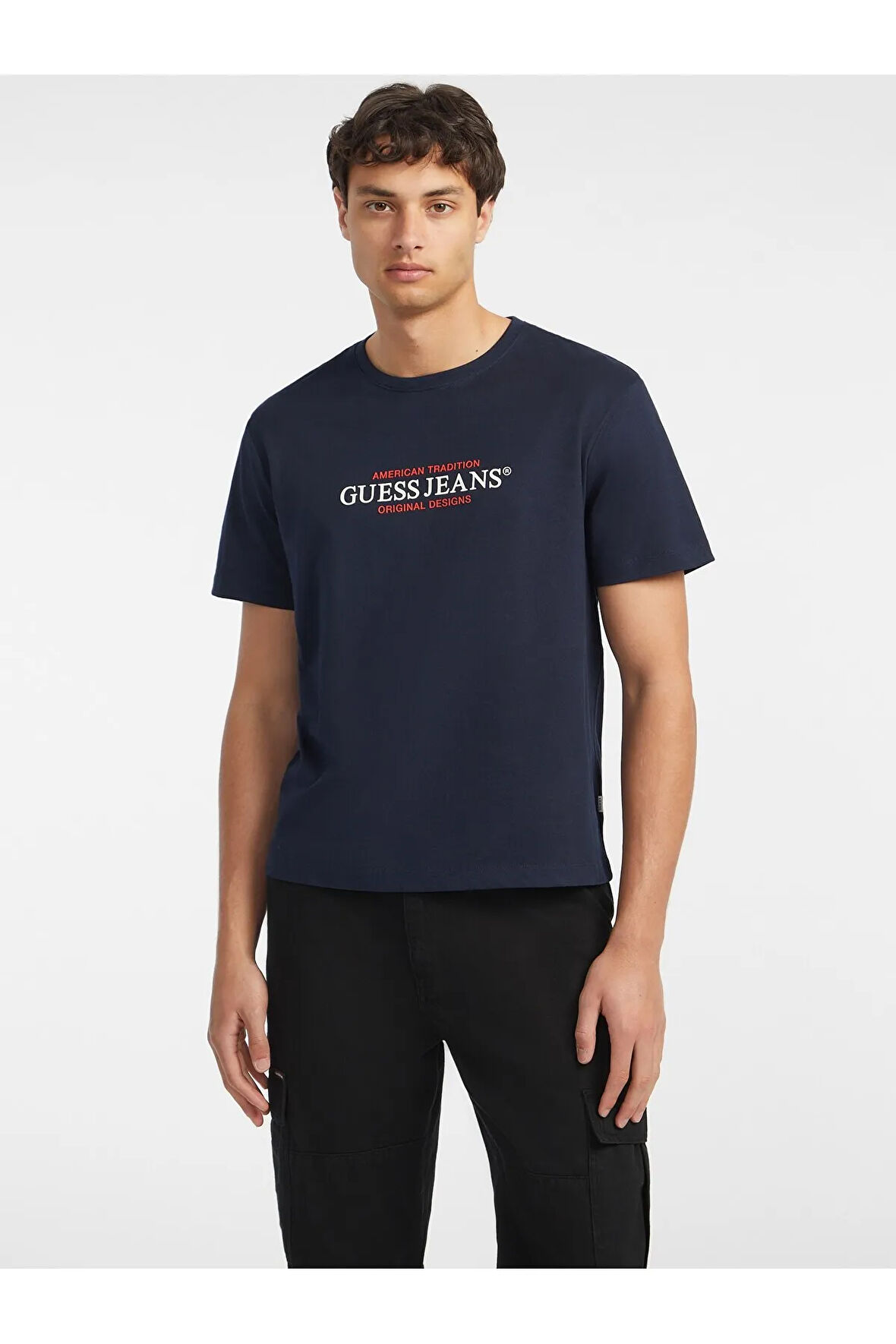 Jeans Erkek Regular Fit T-shirt