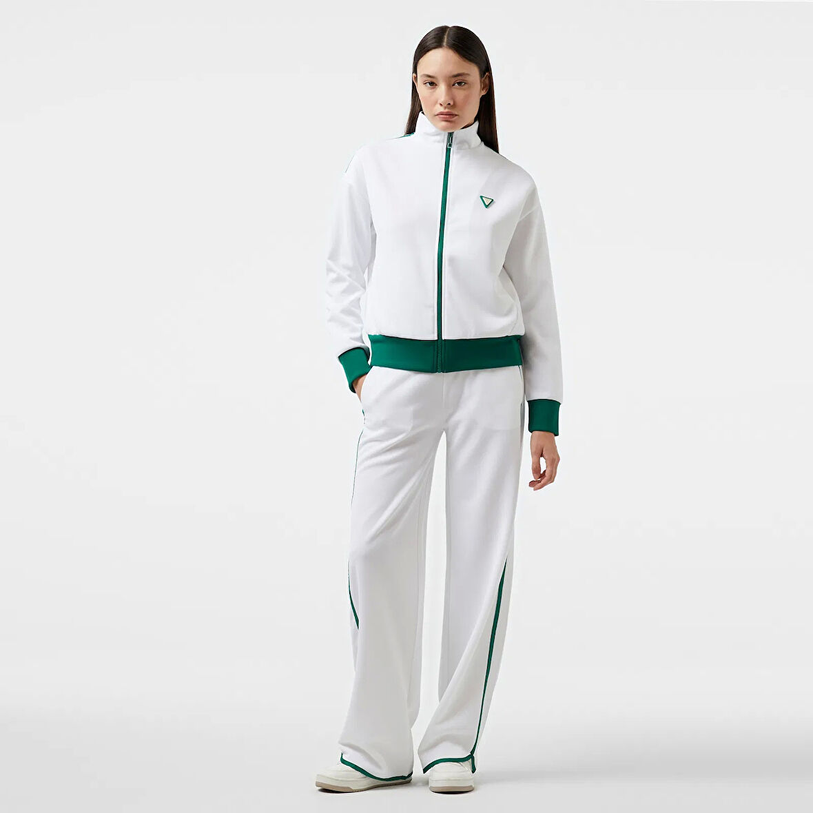 Guess MYLAH HOODIE SWEATSH Kadın Çok Renkli Sweatshirt V4GQ01KBFB2-F8KC