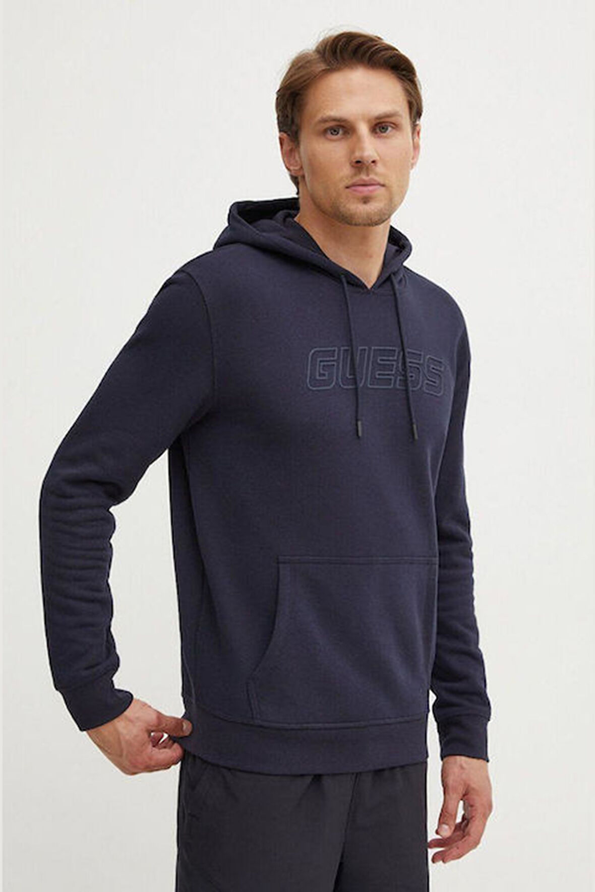 Erkek ALDWIN NEW Kapüşonlu Sweatshirt - Lacivert | S