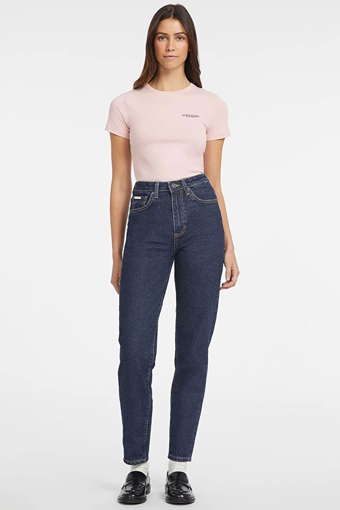 Guess  Kadın Jeans  Slim Mini T-Shirt