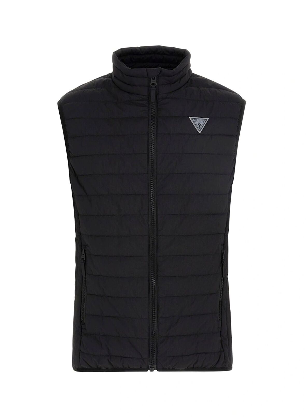 Siyah Erkek Dik Yaka Normal Kalıp Yelek Z4YL01WGAA0JBLK-LAUPER PADDED VEST