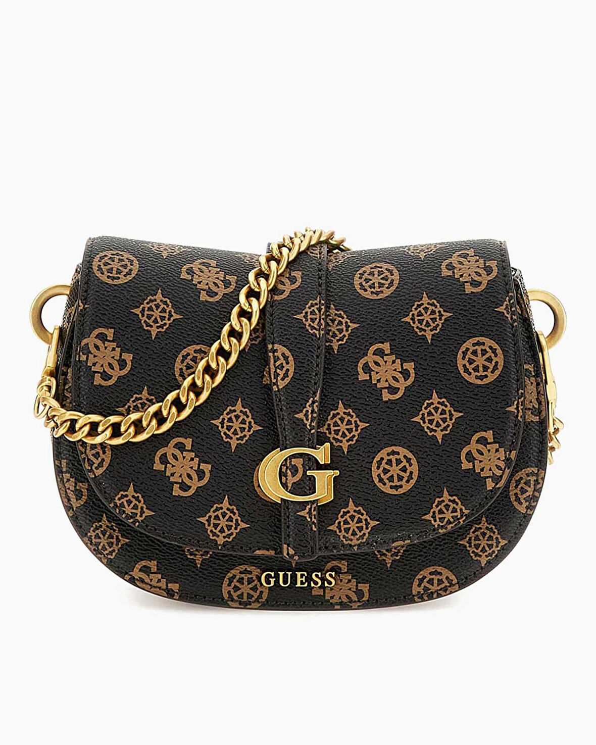 Guess Kuba Compartment Zincirli Logolu Çapraz Askılı Çanta