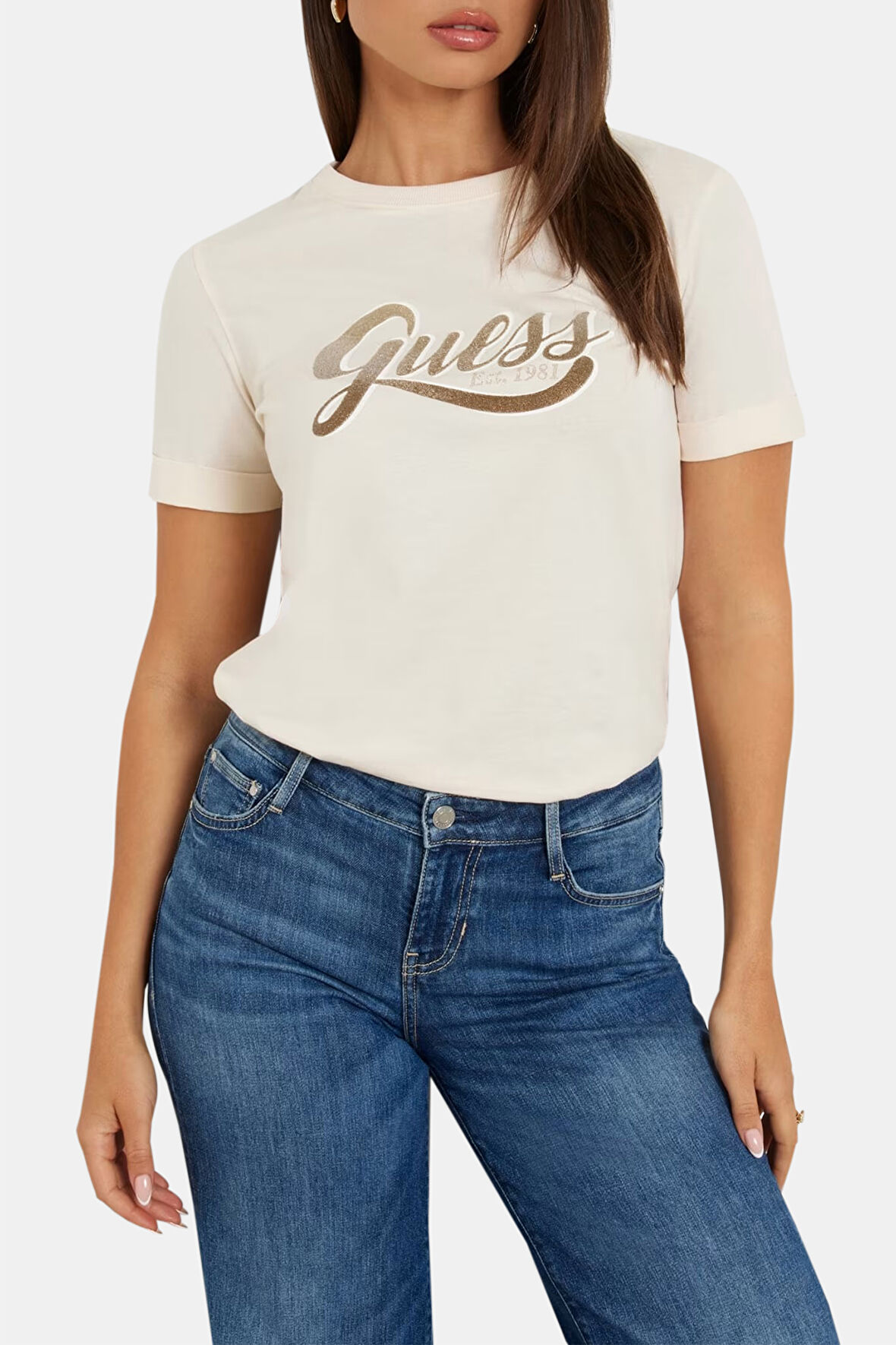 Guess Bayan T Shirt W4YI09 JA914 G1E0