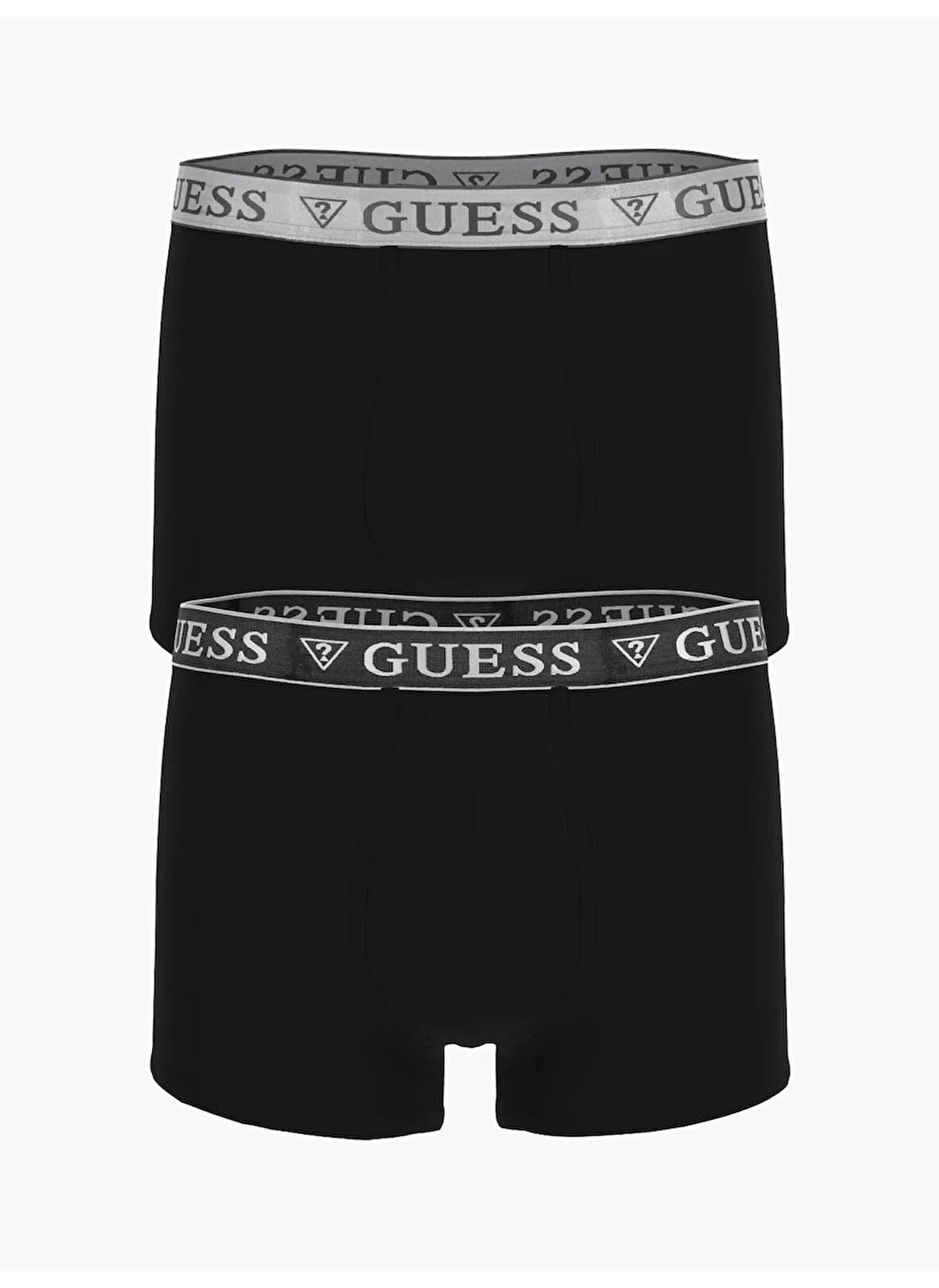 Siyah Erkek Desenli Boxer TRUNK 2PACK