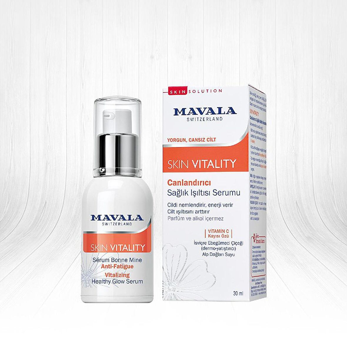 Mavala Skin Vitality Canlandırıcı Sağlık Işıltısı Serumu 30ml