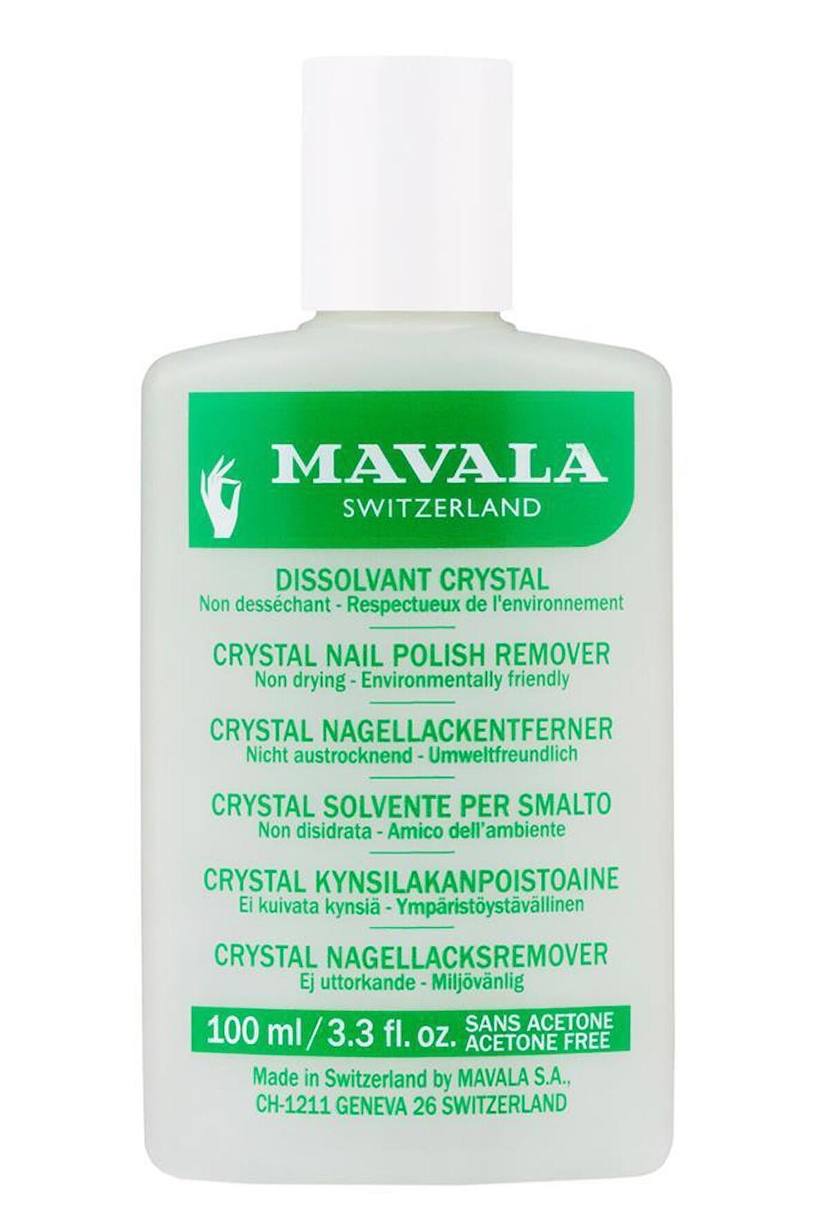 Mavala Crystal Asetonsuz Oje Çıkarıcı 100 ml