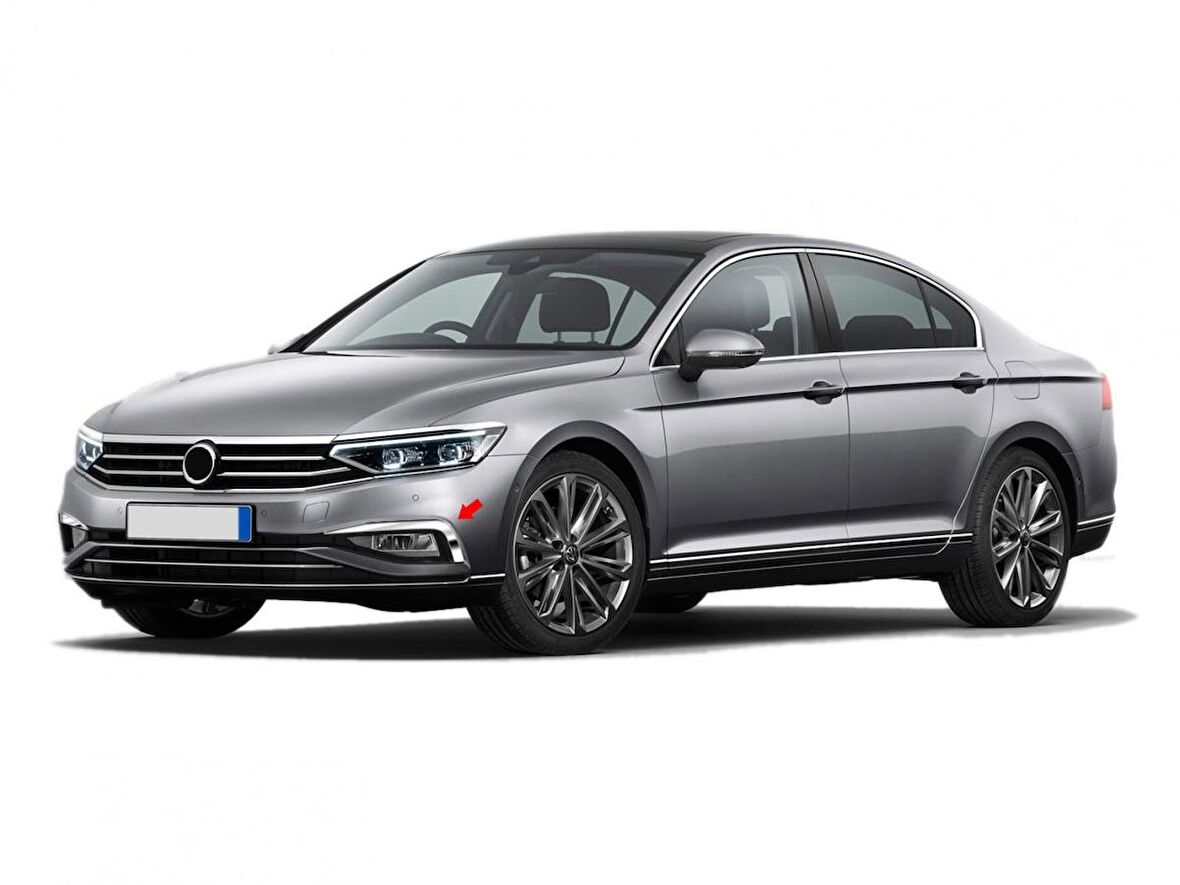 S-Dizayn VW Passat B8.5 Krom Sis Farı Çerçevesi 2 Parça 2019 ve Üzeri S-Dizayn